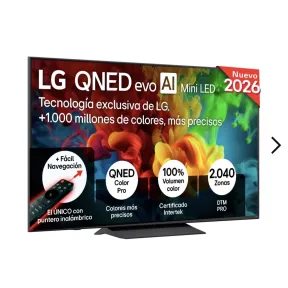 LG QNED evo MiniLED 55 pulgadas 4K y 144 Hz