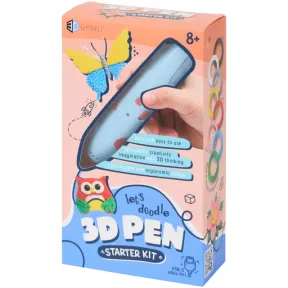 Kit de iniciación con bolígrafo 3D