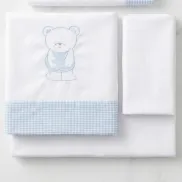 Sábana de minicuna Babyline con bajera y almohada