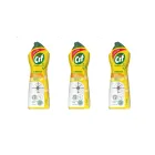 Pack de 3 Cif crema limpiadora limón de 750 ml