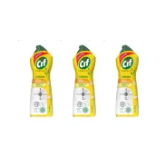 Pack de 3 Cif crema limpiadora limón de 750 ml