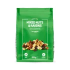 Mezcla de frutos secos y pasas By Amazon, 200 g