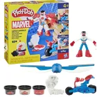 Moto cortadora Play-Doh del Capitán América