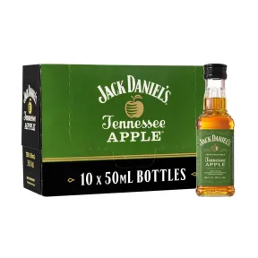 Pack de 10 miniaturas Jack Daniel's Tennessee Apple
