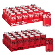 Coca Cola Zero en Latas 24x | Precio Normal 12,35€