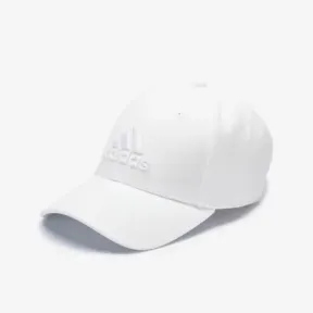 Gorra Adidas blanca unisex de algodón