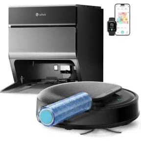 Robot aspirador Lefant M5 Pro con base de autovaciado