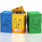 3 contenedores Lifewit con tapa de 48 L