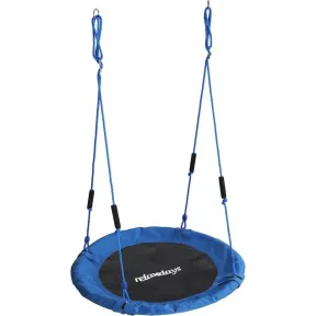 Columpio nido Relaxdays azul de 100 cm