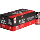 Estrella Galicia cerveza rubia, 3 packs de 30 latas