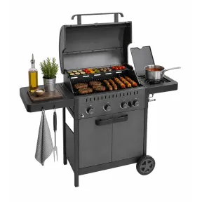 Barbacoa de gas IGNIS con 4+1 quemadores