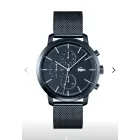 Reloj Lacoste de cuarzo en acero negro