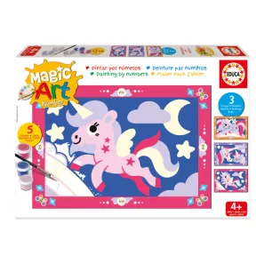 Magic Art Number Unicornios de Educa