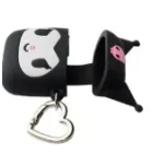 Funda Kuromi Sanrio para auriculares inalámbricos