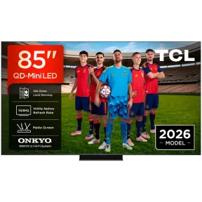 TCL 85C6K PRO 85": QD-Mini LED 4K con Google TV