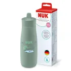 Botella infantil NUK Flip Straw 450 ml verde