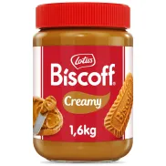 Crema Lotus Biscoff cremosa en tarro de 1,6 kg
