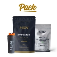 CREATINA + EVOWHEY CON SHAKER - PACK COMPLETO