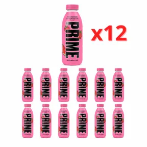 Prime Hydration Fresa y Sandía 12 x 500 ml