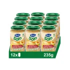 12 tarritos Hero Solo de verdura y pavo, 235 g