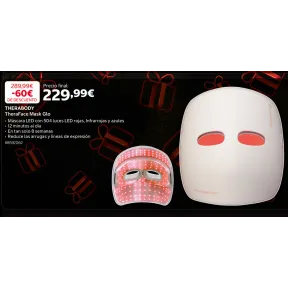 Therabody TheraFace Mask Glo, máscara LED facial