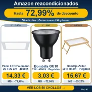 50 reacondicionados de Amazon con hasta un 72,99%