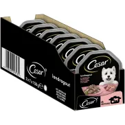 Cesar Landküche de becerro y pavo, pack de 7