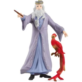 Figura Schleich Dumbledore y Fawkes Harry Potter