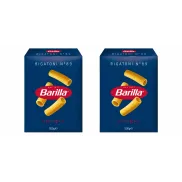 2 paquetes de Rigatoni Barilla de 500 g