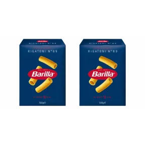 2 paquetes de Rigatoni Barilla de 500 g