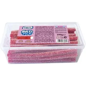 Golosinas Vidal Dulcipica de fresa en caja