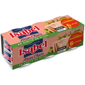 Pack Isabel de atún claro en aceite de oliva