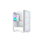 Montech X3 Mesh blanca con 6 ventiladores RGB