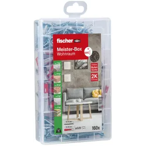 Fischer Meisterbox DuoPower con tornillos, 68 piezas