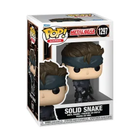 Funko Pop! Solid Snake de Metal Gear Solid