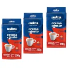 3 x 250 g de café molido Lavazza Crema e Gusto