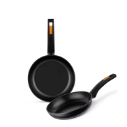 Set de Sartenes Monix Fuego - Antiadherentes, 20 y 24 cm