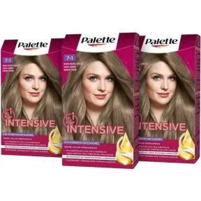 Pack de 3 Palette Intensive Rubio Medio Ceniza