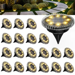 20 luces solares Solpex para suelo y escaleras