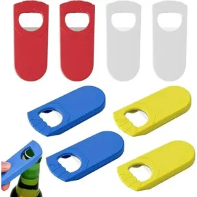 Pack de 8 abridores de botellas de acero inoxidable