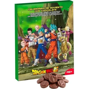 Calendario de Adviento Dragon Ball con chocolate