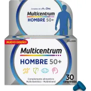 Multicentrum Hombre 50+ con 30 comprimidos