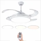 Ventilador de techo LED 90W con aspas retráctiles
