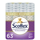 Papel Higiénico Scottex 63 Rollos 3 Capas con Reembolso