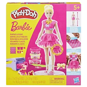 Set Play-Doh Barbie de volantes y lazos