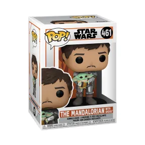 Funko POP! de Mando con Grogu — Star Wars
