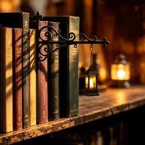 Farol decorativo para biblioteca
