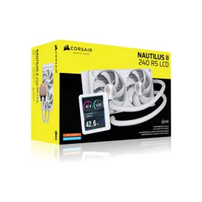 Corsair Nautilus II 240 RS LCD Blanca de 240 mm
