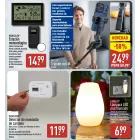 Lámpara multifunción, trípode IA y detectores