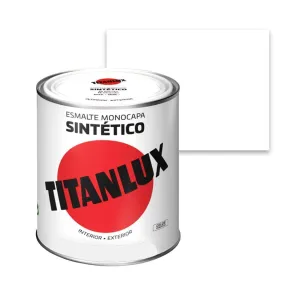 Esmalte sintético mate blanco Titanlux 750 ml